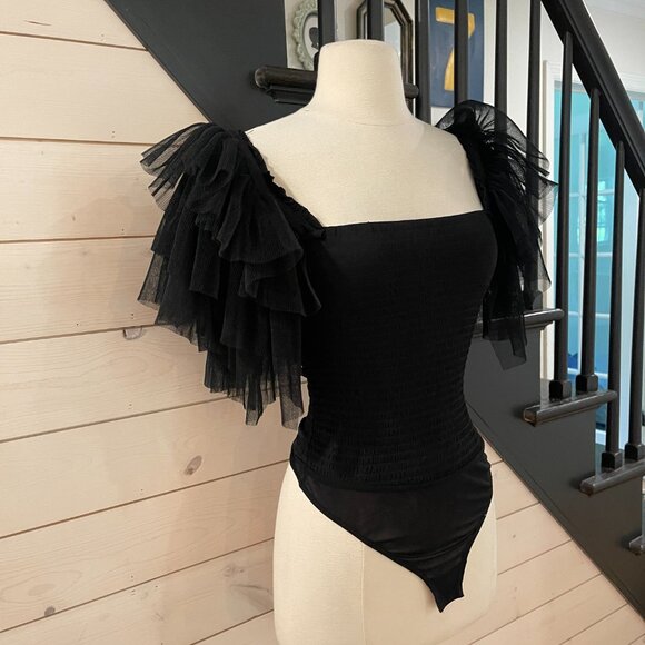 027 Free People Kill The Lights Bodysuit NWOT Size XS - Picture 7 of 9